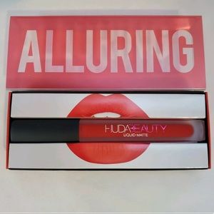 HUDA BEAUTY ALLURING MATTE LIQUID LIPSTICK BNIB